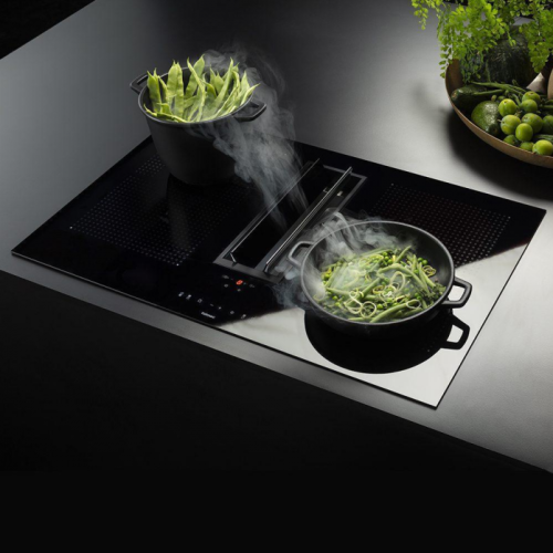 Индукционная варочная панель Falmec Quantum PRO 90CM Black Glass CUZQ90.03P8#ZZZN460F