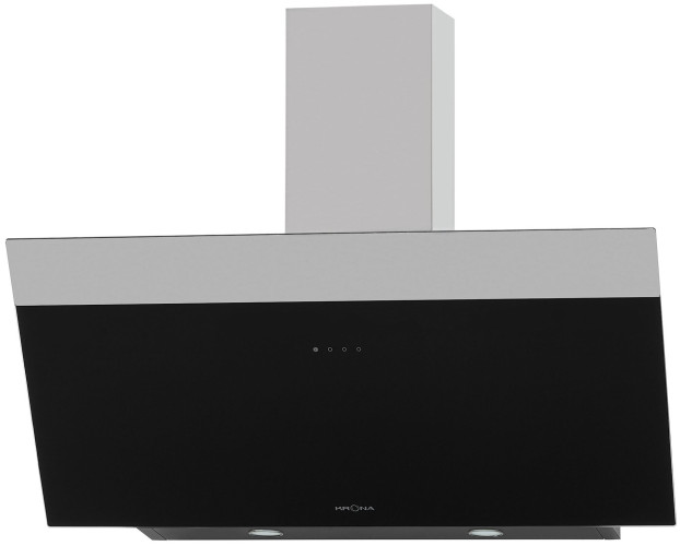 Кухонная вытяжка Krona Kristen 900 черный нержавеющая сталь