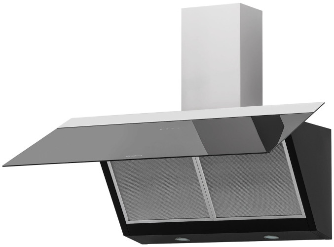 Кухонная вытяжка Krona Kristen 900 черный нержавеющая сталь