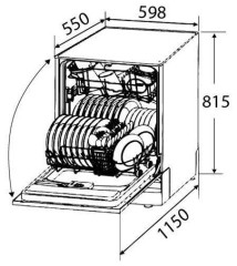 Посудомоечная машина Zigmund &amp; Shtain DW 119.6008 X