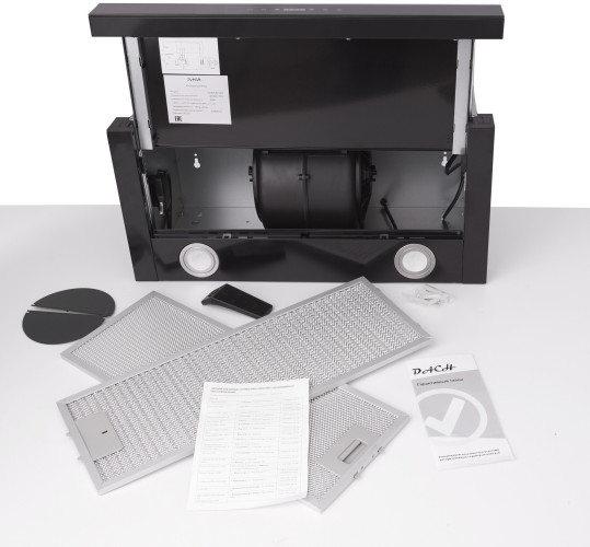 Встраиваемая вытяжка Dach ADONIS 60 black