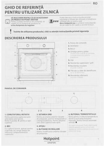 Электрический духовой шкаф Hotpoint Ariston FA5 841 JH WHG