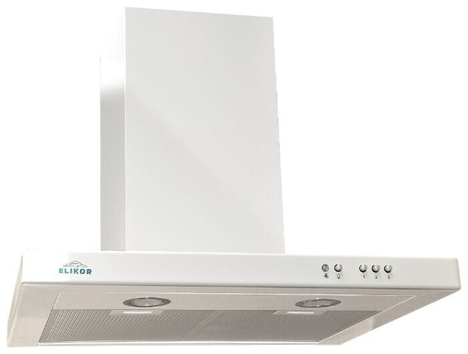 Кухонная вытяжка Elikor Квадра 60П-430-К3Д белый