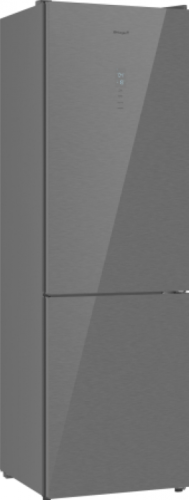 Холодильник Weissgauff WRK 195 D Inox Glass