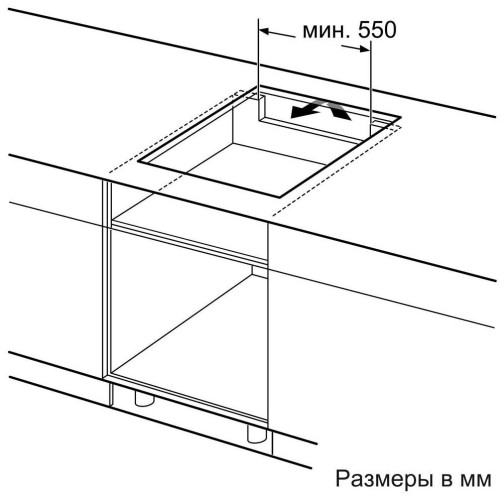 Индукционная варочная панель Bosch PUE61KBB5E