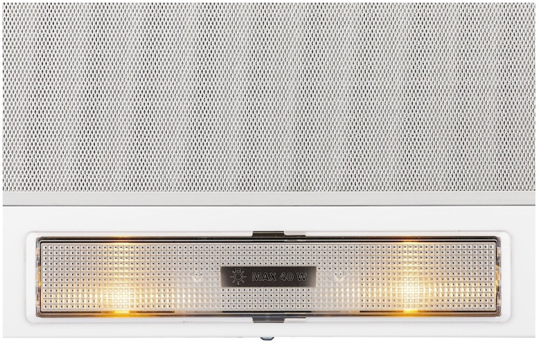 Встраиваемая вытяжка Krona Kamilla Slim 600 White 2 мотора