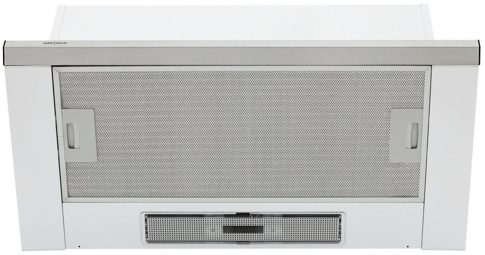 Встраиваемая вытяжка Krona Kamilla Slim 600 White 2 мотора