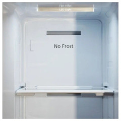 Холодильник Ginzzu NFK-462 стальной