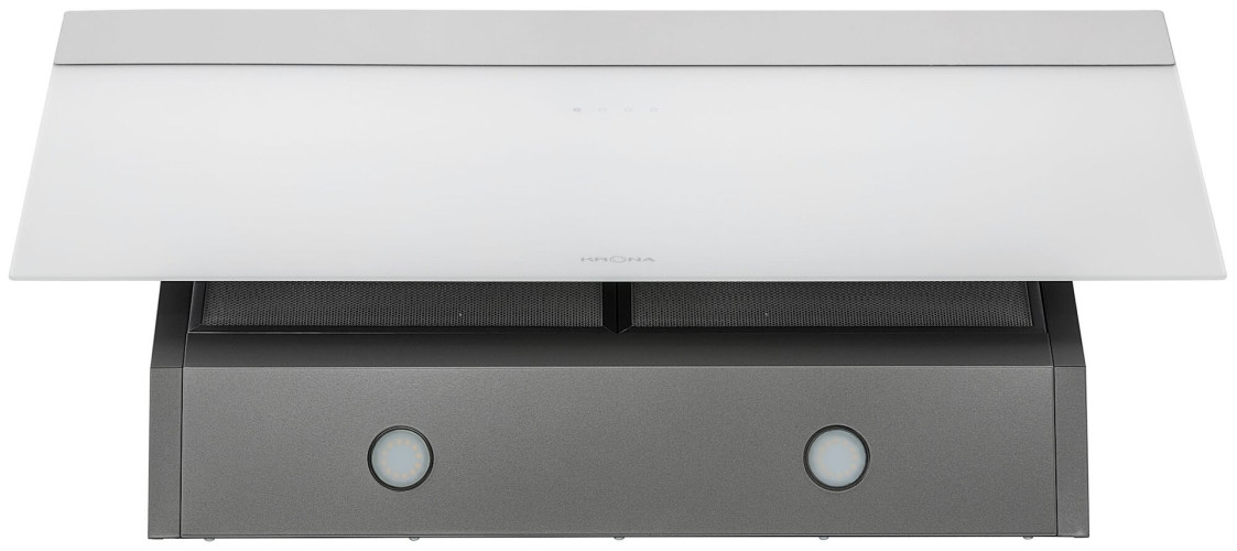 Кухонная вытяжка KRONA KRISTEN 900 white inox S