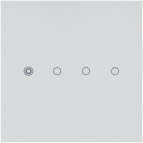 Кухонная вытяжка KRONA KRISTEN 900 white inox S