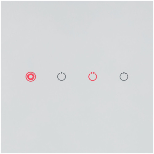 Кухонная вытяжка KRONA KRISTEN 900 white inox S