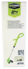 Триммер аккумуляторный greenworks 2101207 G24LT30