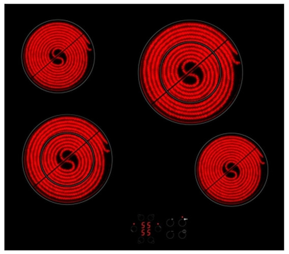 Электрическая варочная панель Zigmund&Shtain CNS 269.60 BX