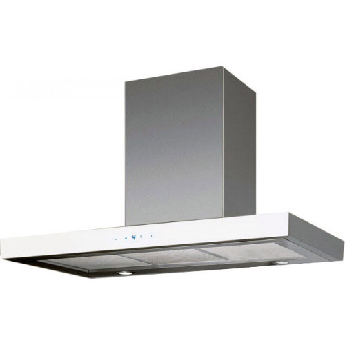 Кухонная вытяжка Ciarko Quatro White Slim 90 Inox
