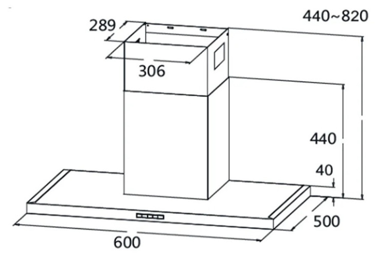 Кухонная вытяжка LG DCE9601SU