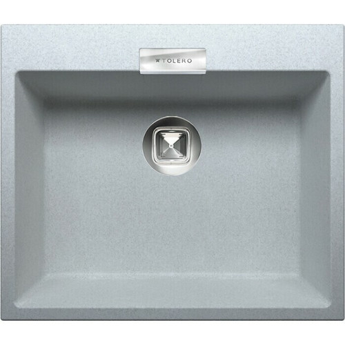 Кухонная мойка Tolero TL-580-001 серый металлик