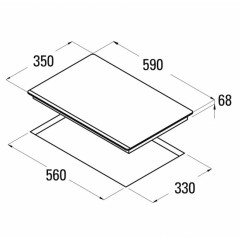Индукционная варочная панель Cata IB 2 PLUS BK