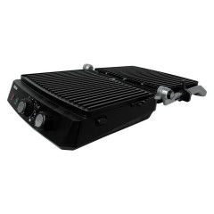 Электрогриль BBK BEG2002 черный/металлик