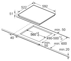Индукционная варочная панель Bosch PUE611BB2E