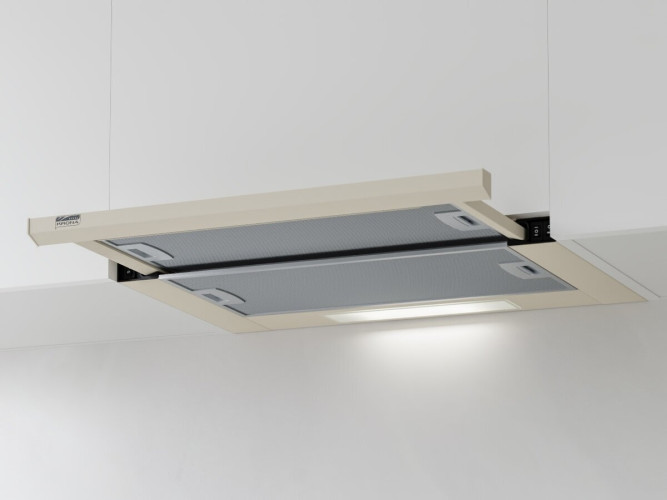 Встраиваемая вытяжка Krona Kamilla Slim 600 Inox Inox 2 мотора