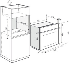 Электрический духовой шкаф Brandt BOH1224X