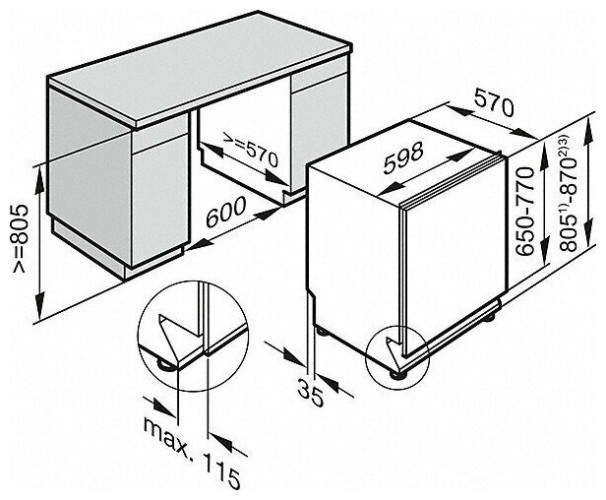 Посудомоечная машина Miele G 7975 SCVi XXL AutoDos K2O