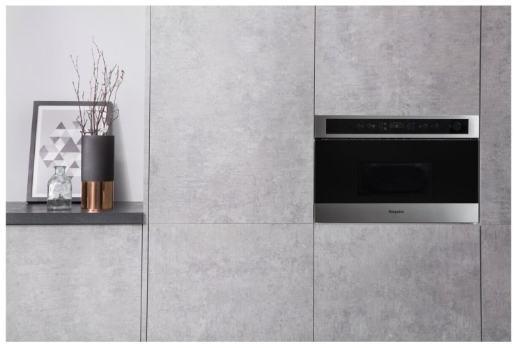 Встраиваемая микроволновая печь Hotpoint-Ariston MN 513 IX HA