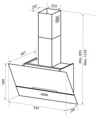 Кухонная вытяжка Zigmund&amp;Shtain K 142.6 W