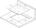 Электрическая варочная панель Kuppersberg FA 6VI01