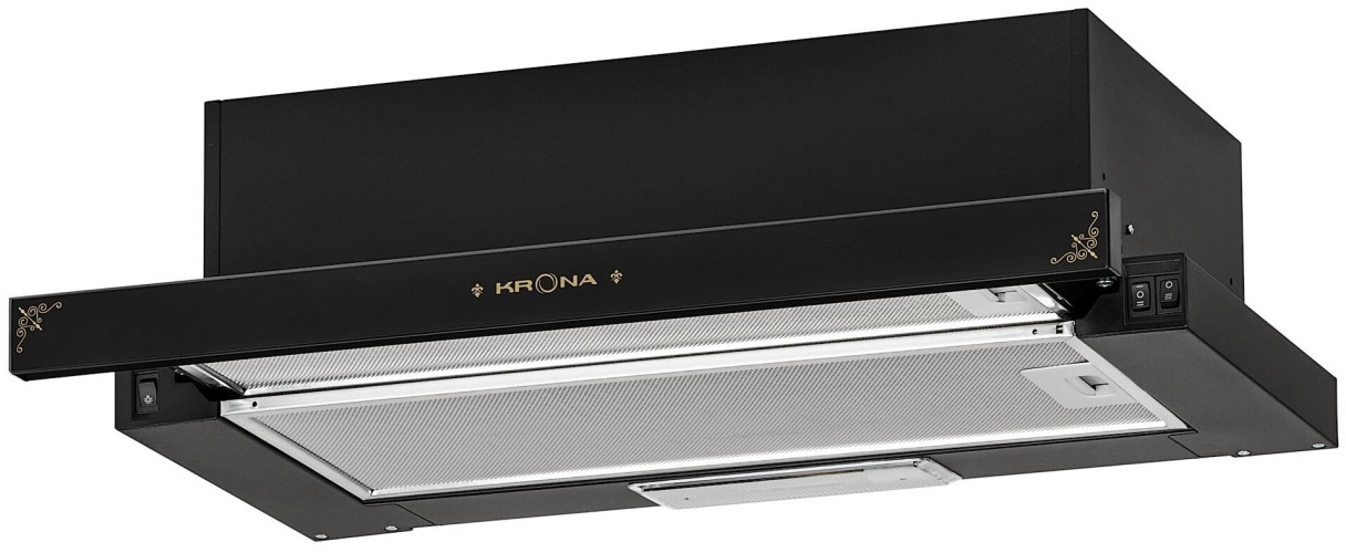 Встраиваемая вытяжка Kronasteel Kamilla 600 Black Retro