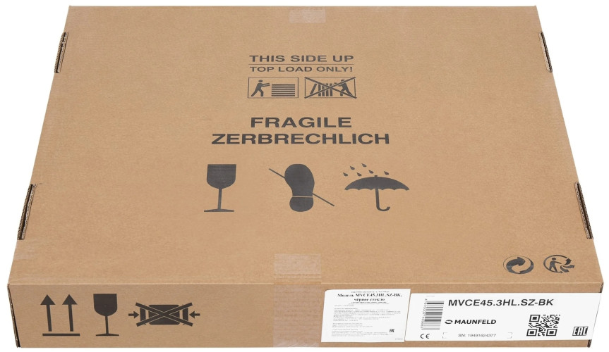 Электрическая варочная панель MAUNFELD MVCE 45 3HL SZ BK