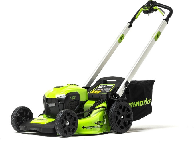 Газонокосилка аккумуляторная GreenWorks GD40LM48SP (2517407)