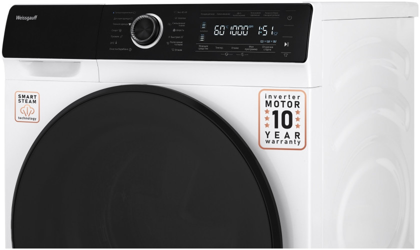 Стиральная машина Weissgauff WM 61410 Autodose Inverter Steam