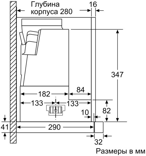 Встраиваемая вытяжка Neff D 46PU54 X1