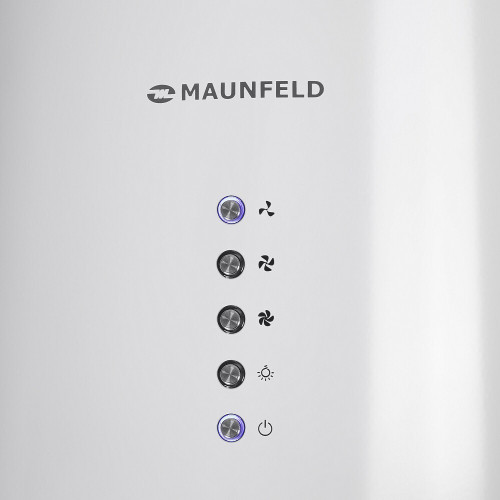 Островная вытяжка Maunfeld Lee Light Isla 35 белый в 2-х коробках