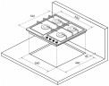 Газовая варочная панель Kuppersberg TG 69 L