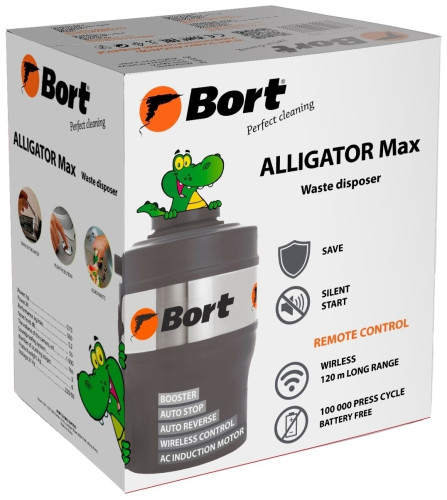 Измельчитель пищевых отходов Bort Alligator Max 93410778
