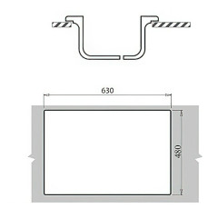 Кухонная мойка GranFest Quadro GF-Q-650L бежевый