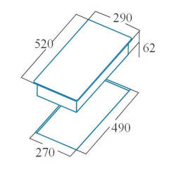 Индукционная варочная панель Cata IBG 3102 BK