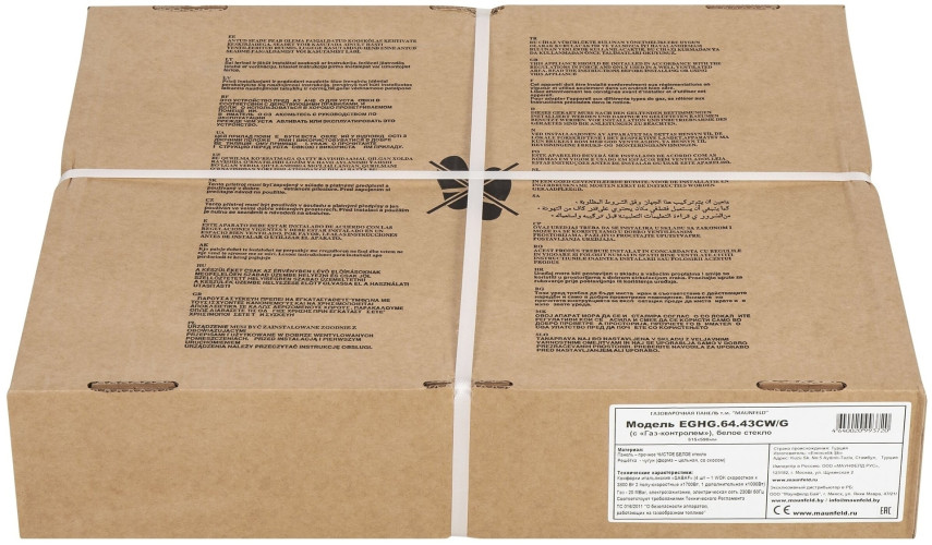 Газовая варочная панель MAUNFELD EGHG.64.43CW\G