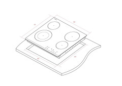 Электрическая варочная панель Thomson HC20-4E03