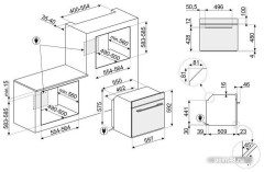Электрический духовой шкаф Smeg SOP6102TS