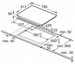 Индукционная варочная панель Neff T48BT00N0