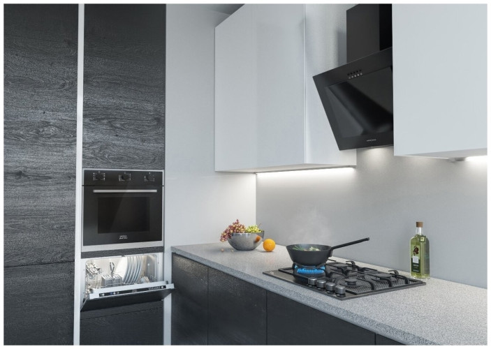 Кухонная вытяжка KRONA FREYA 600 black PB