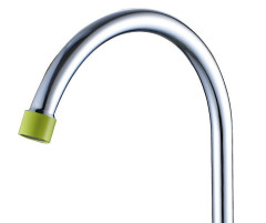 Смеситель для кухни Decoroom DR51028 зеленый/хром