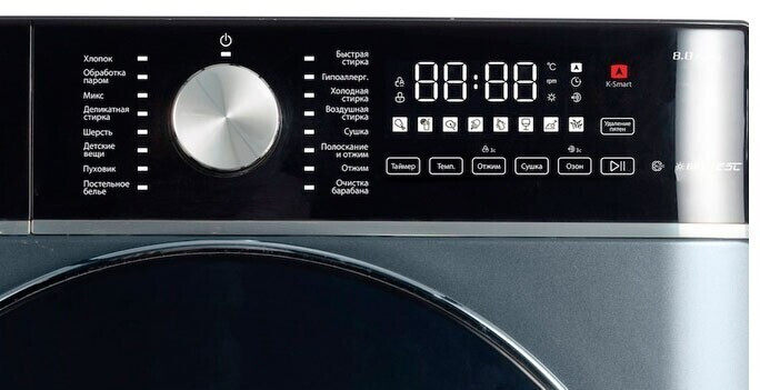 Стиральная машина Kraft TCH-HDD8597SDB