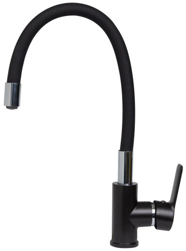 Смеситель для кухни Zigmund & Shtain ZS 2400B нержавейка полированная