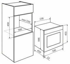 Встраиваемая микроволновая печь Kuppersberg RMW 969 C