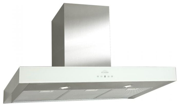 Кухонная вытяжка Elikor Агат 60Н 1000 Е4Д нержавейка белый