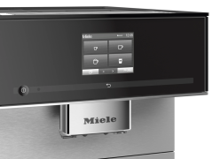 Кофемашина Miele CM 7350 CoffeePassion Obsidian Black, черный обсидиан